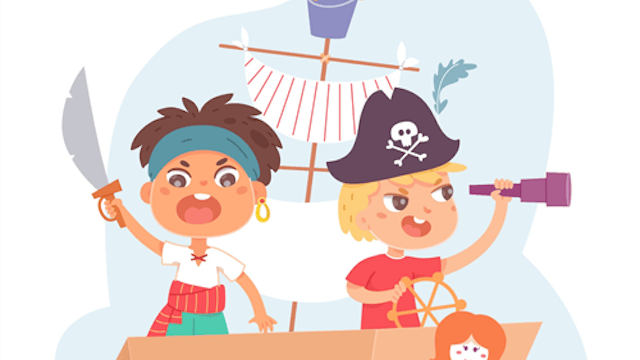 Spel- en Creaweek 'Piraten & Schatzoekers!'