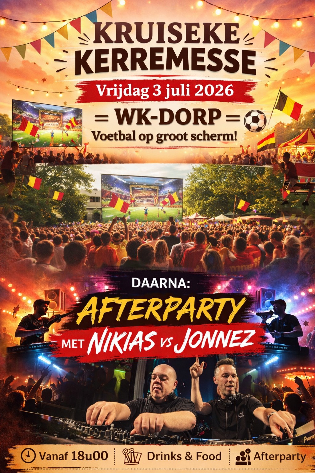 WK dorp Kruiseke Kerremesse