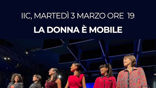 LA DONNA È MOBILE – Muzikaal spektakel met Simona Molinari