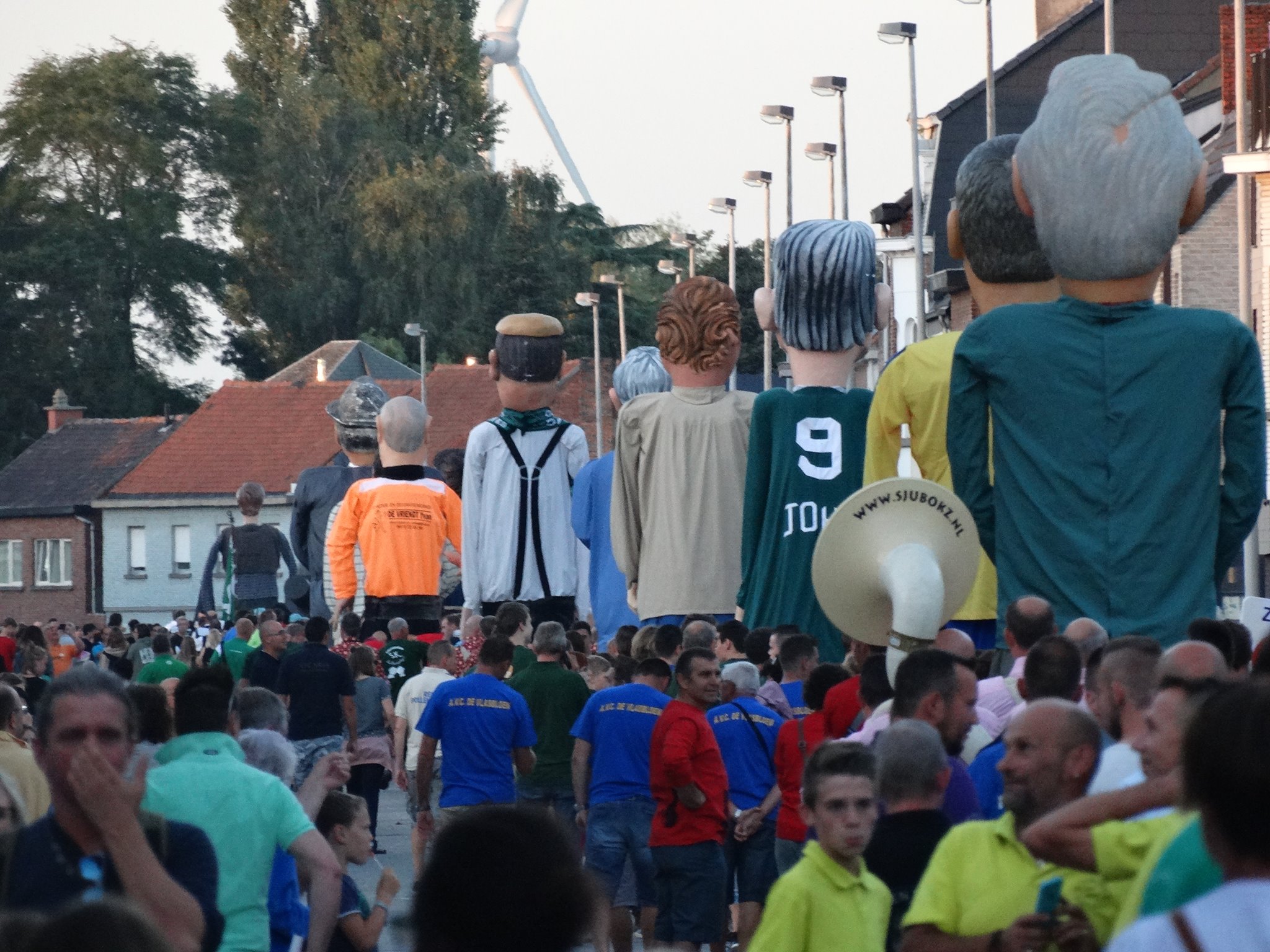 41e Reuzenstoet van Grembergen in Grembergen (Dendermonde ...
