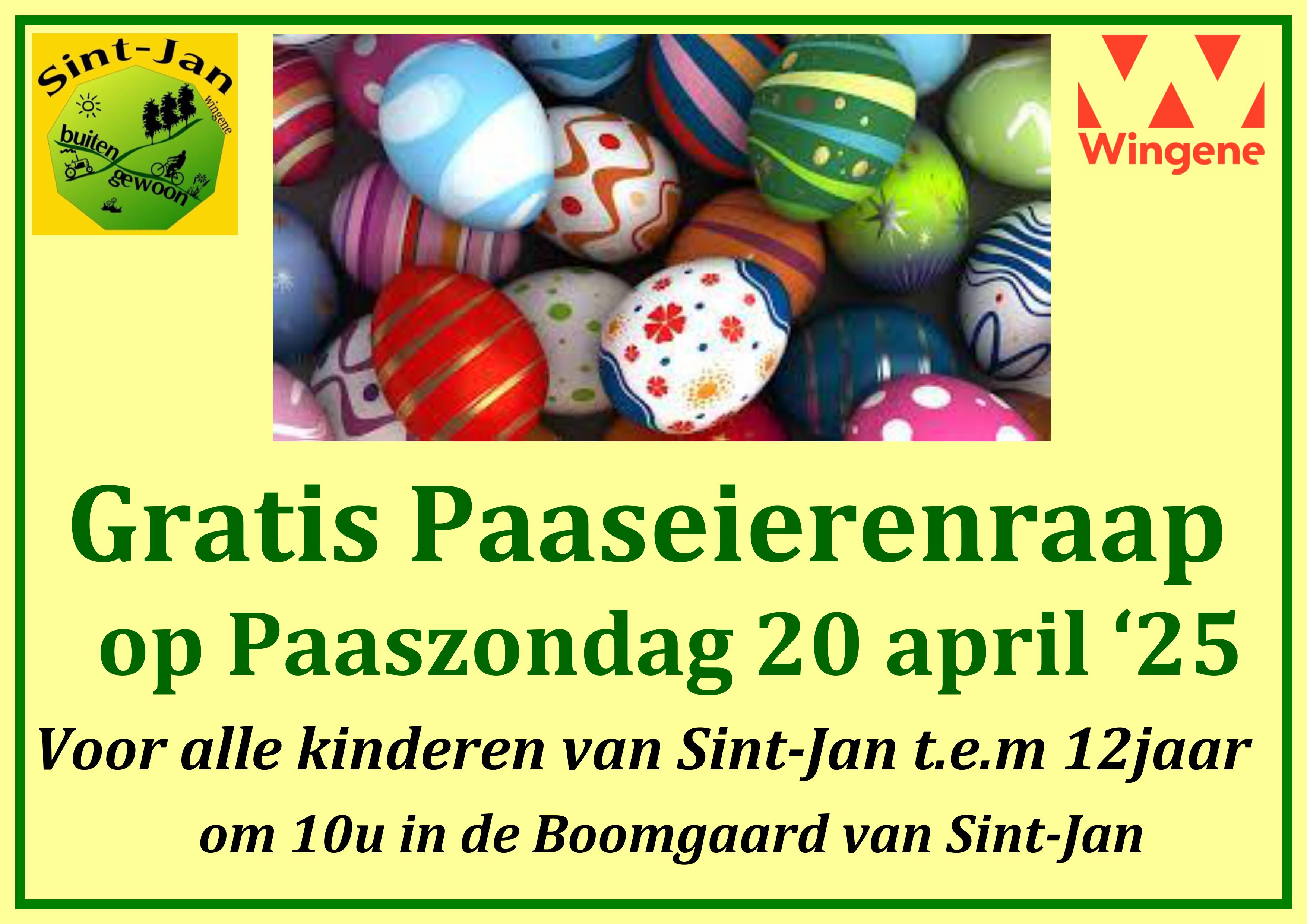 Affiche paaseierenraap