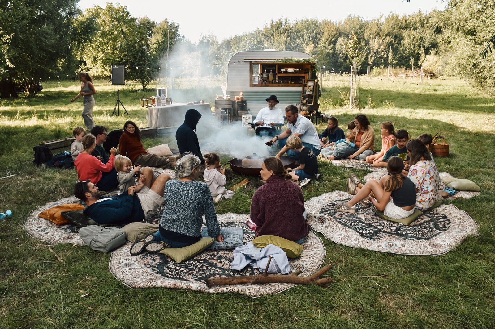Cafeetje in de natuur 