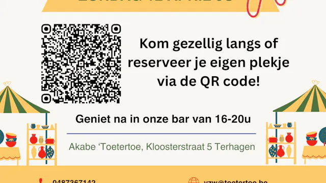 Dit is de poster van ons evenement