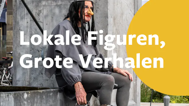 aankondiging Expo met foto Flupke Fonteine