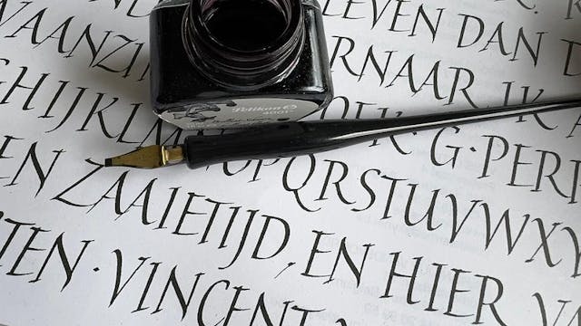 Kalligrafie - module 2