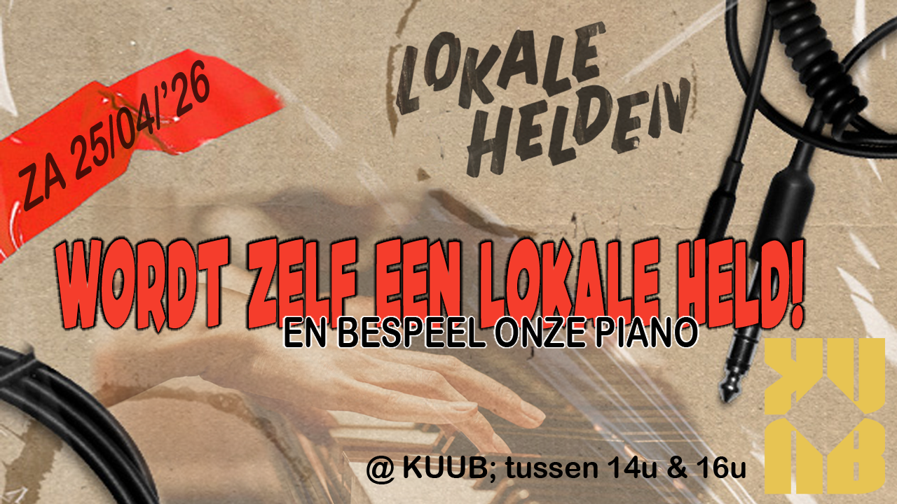 wordt zelf een lokale held!