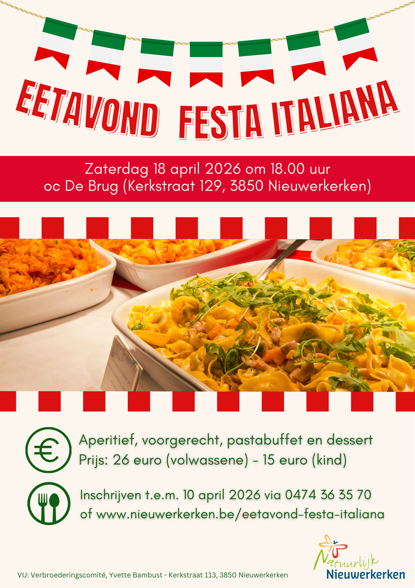 Eetavond Festa Italiana