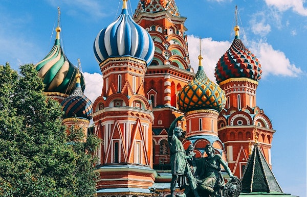 St. Basil’s Cathedral in Moscow