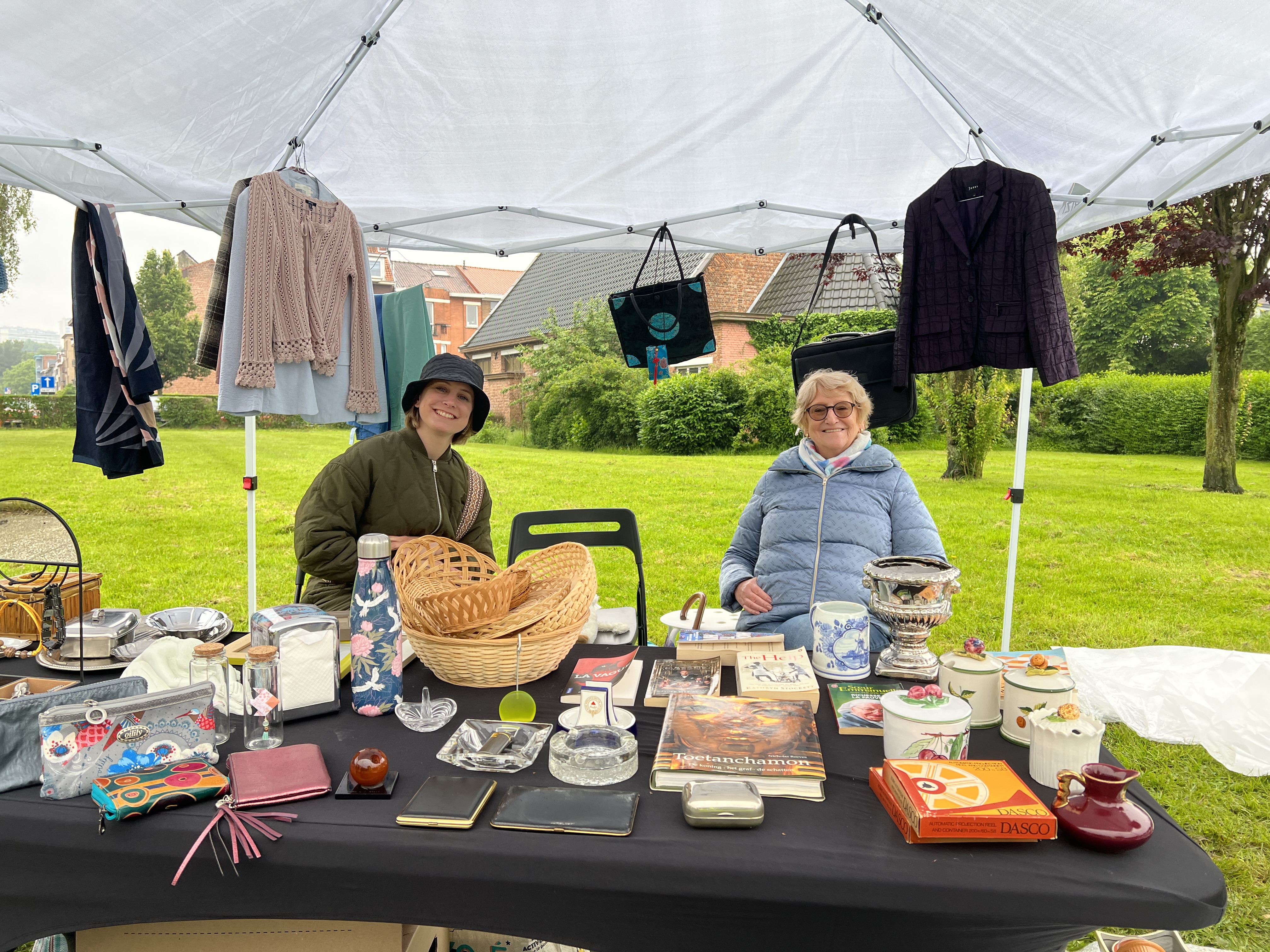 Verbinding in de straat