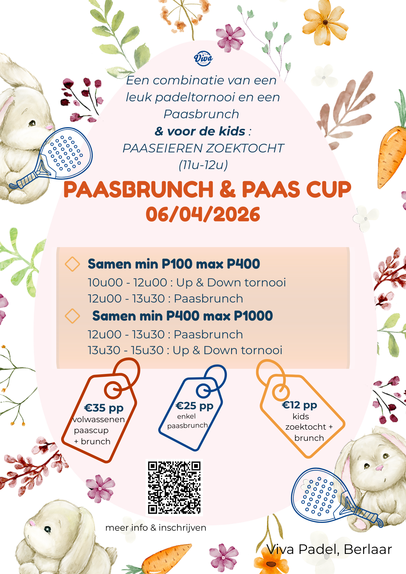 Paasbrunch - paaseierenraap - paascup