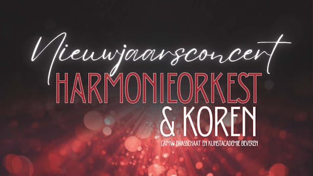 Nieuwjaarsconcert Harmonie en koren