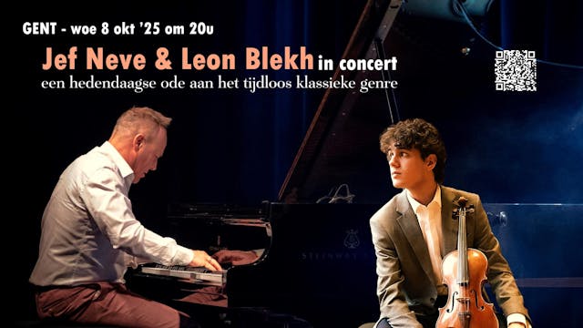 Jef Neve & Leon Blekh in concert