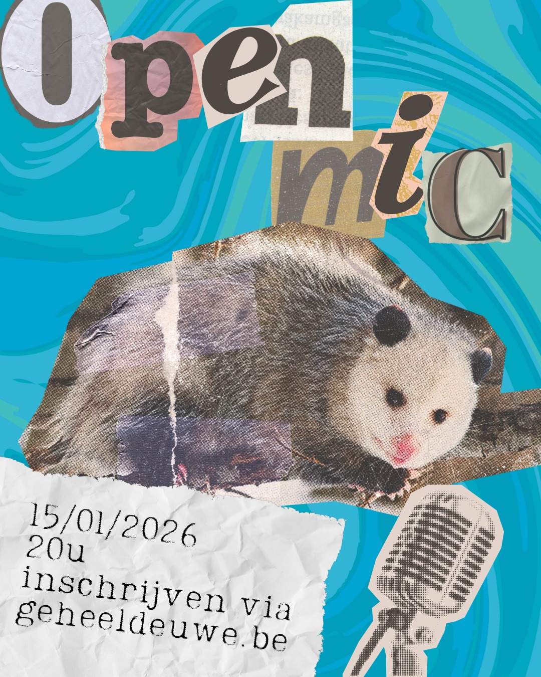 Open Mic januari