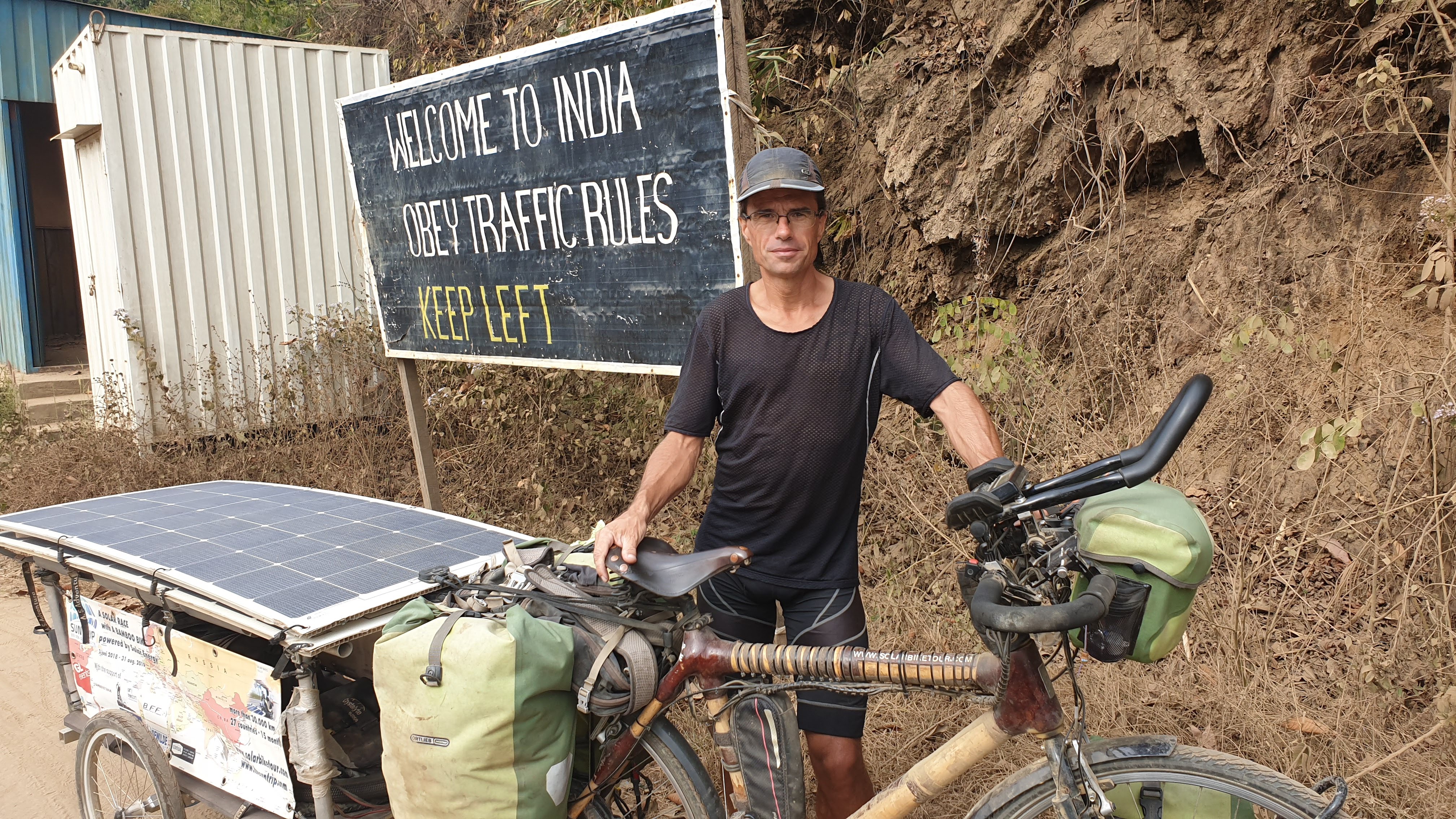 Met de solarbike door Azië