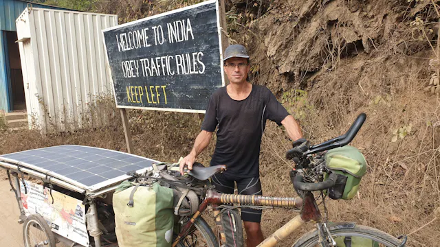 Met de solarbike door Azië