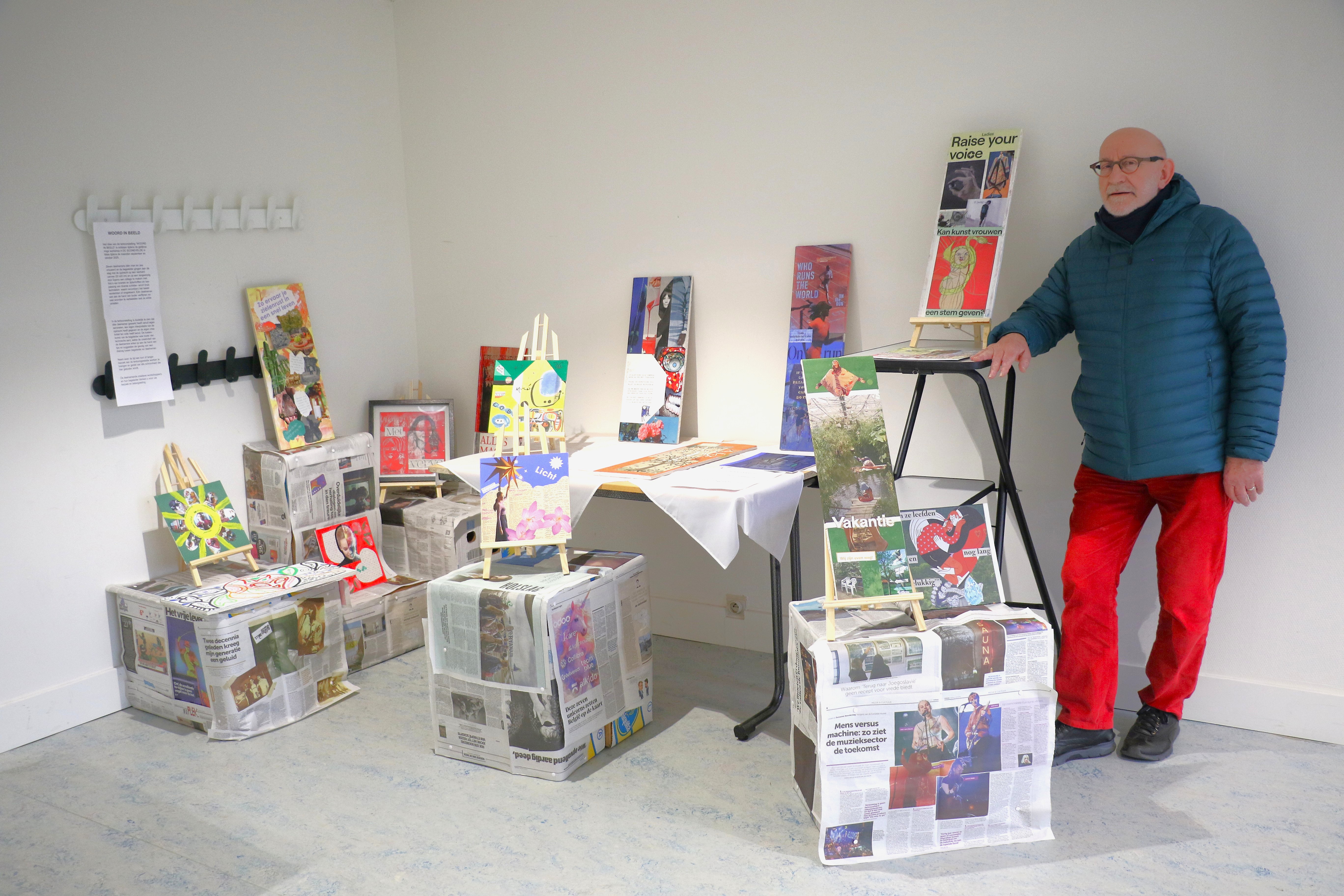 Tentoonstelling WOORD IN BEELD in BIB DE ZORGE