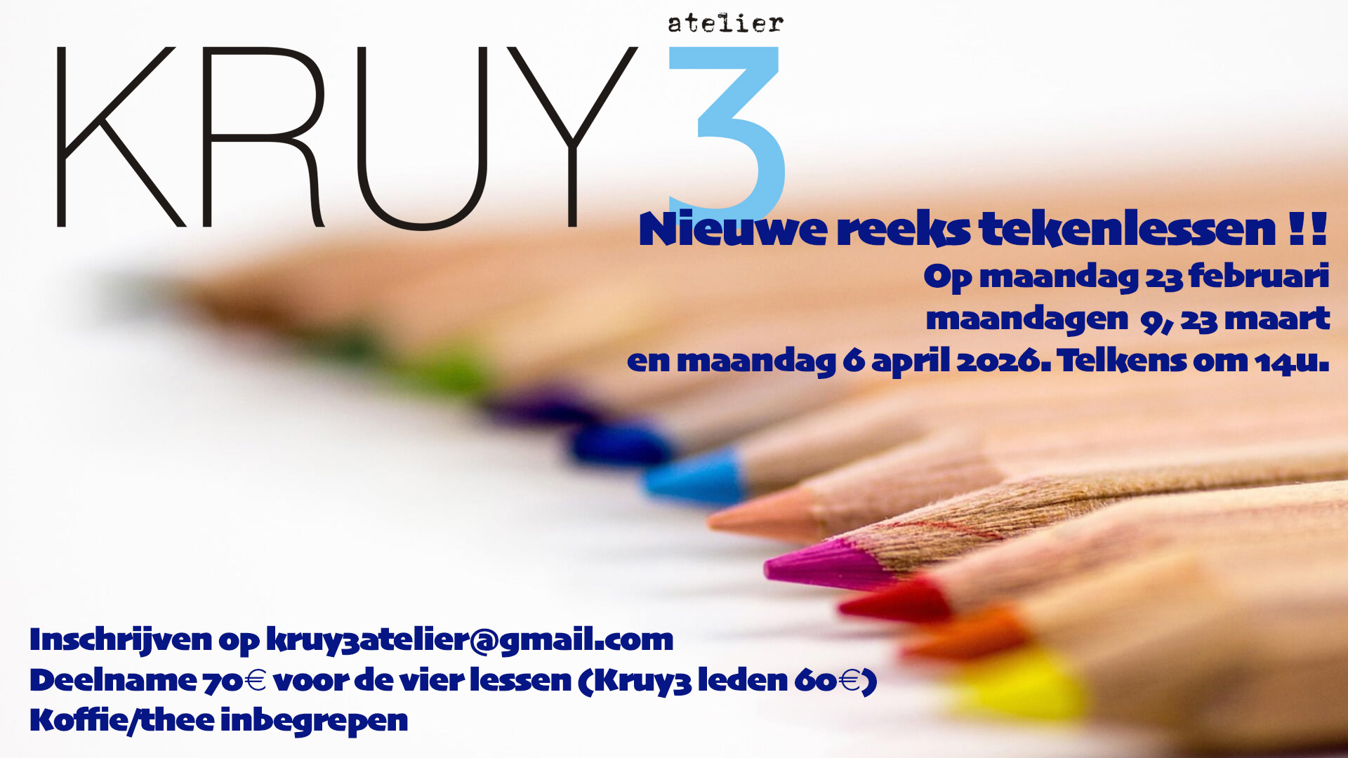 Tekenlessen in Kruy3