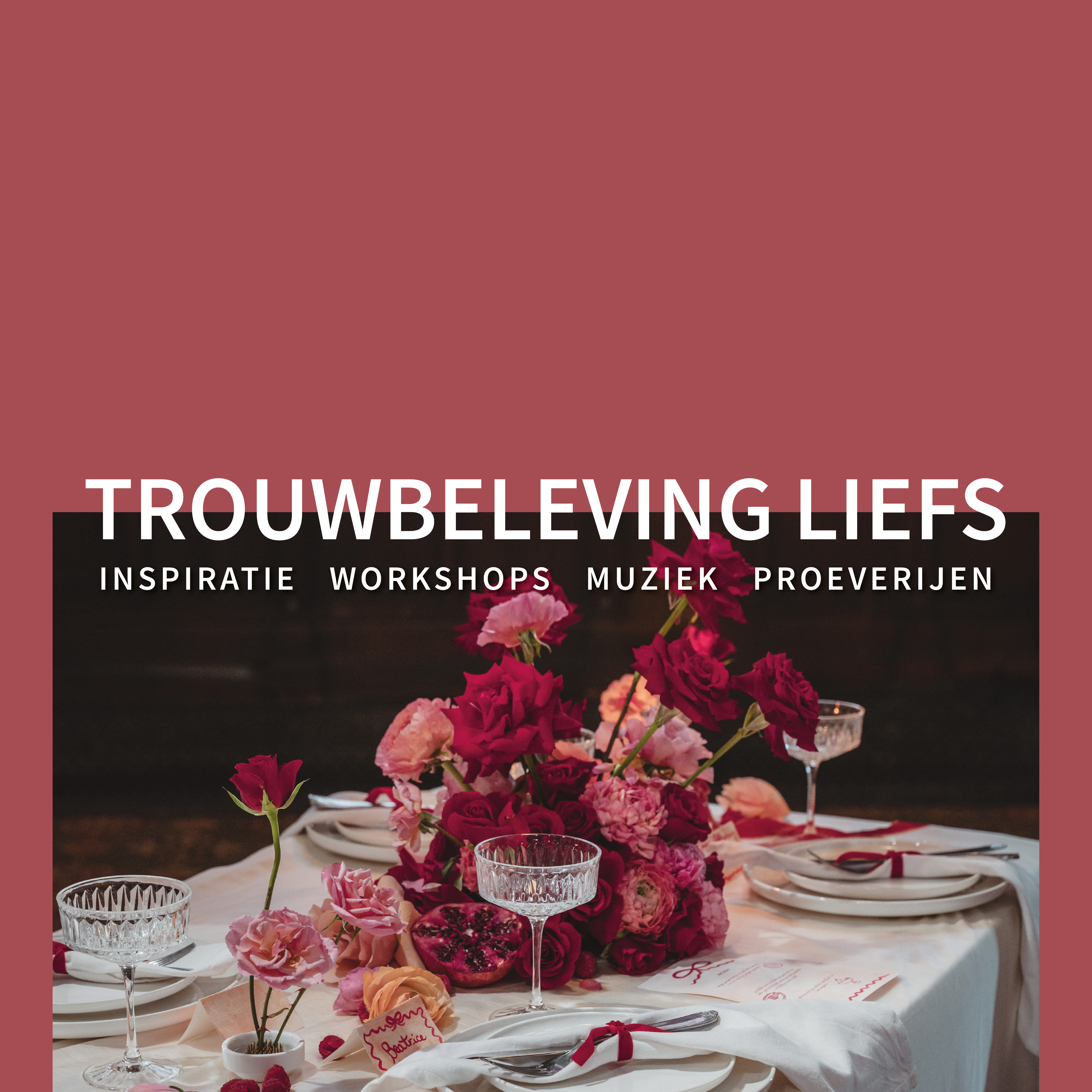 Trouwbeurs Liefs Leuven 8 februari 2026