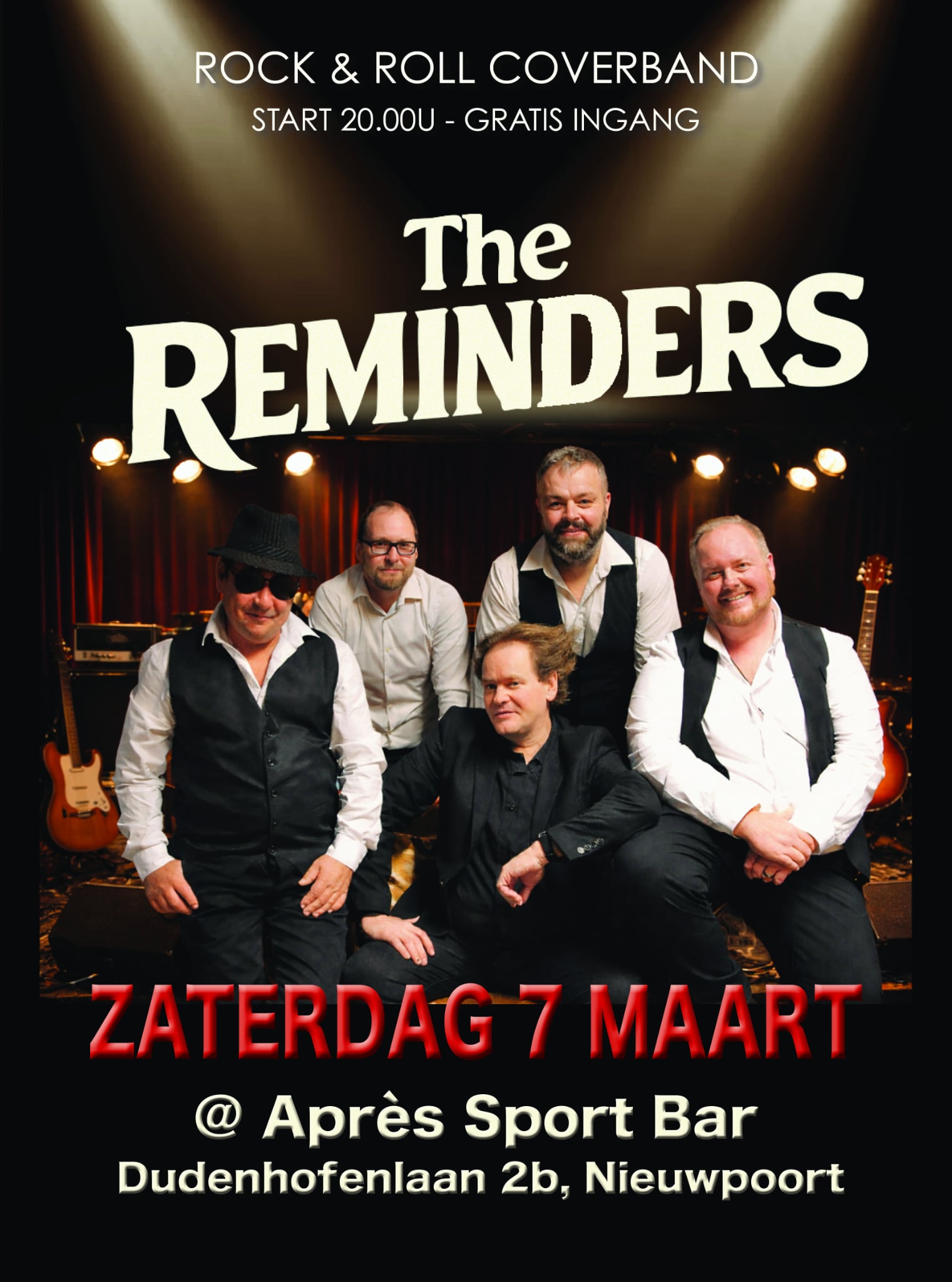 Gratis optreden "The Reminders'"