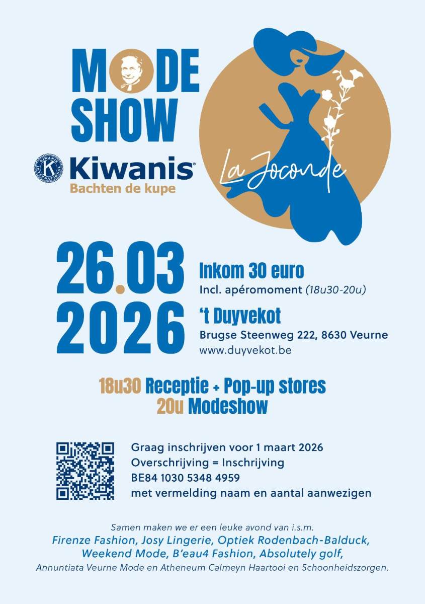 Modeshow aperomoment pop-up stores @Duyvekot Veurne 26/03/26