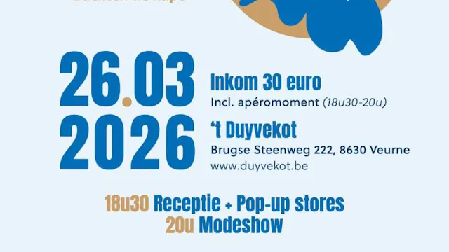 Modeshow aperomoment pop-up stores @Duyvekot Veurne 26/03/26