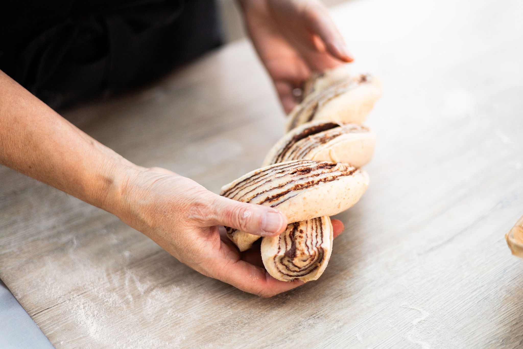 Gevlochten Babka (briochedeeg)