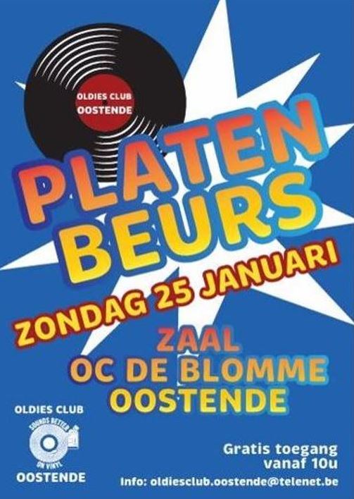 Oldies club Oostende organiseert een platenbeurs