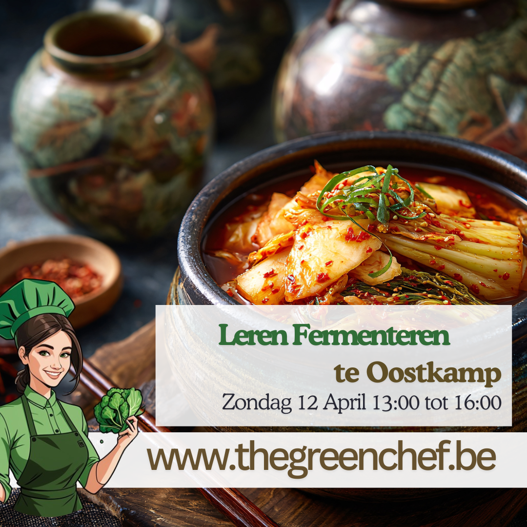 Leren Fermenteren Kimchi & Meer te Oostkamp