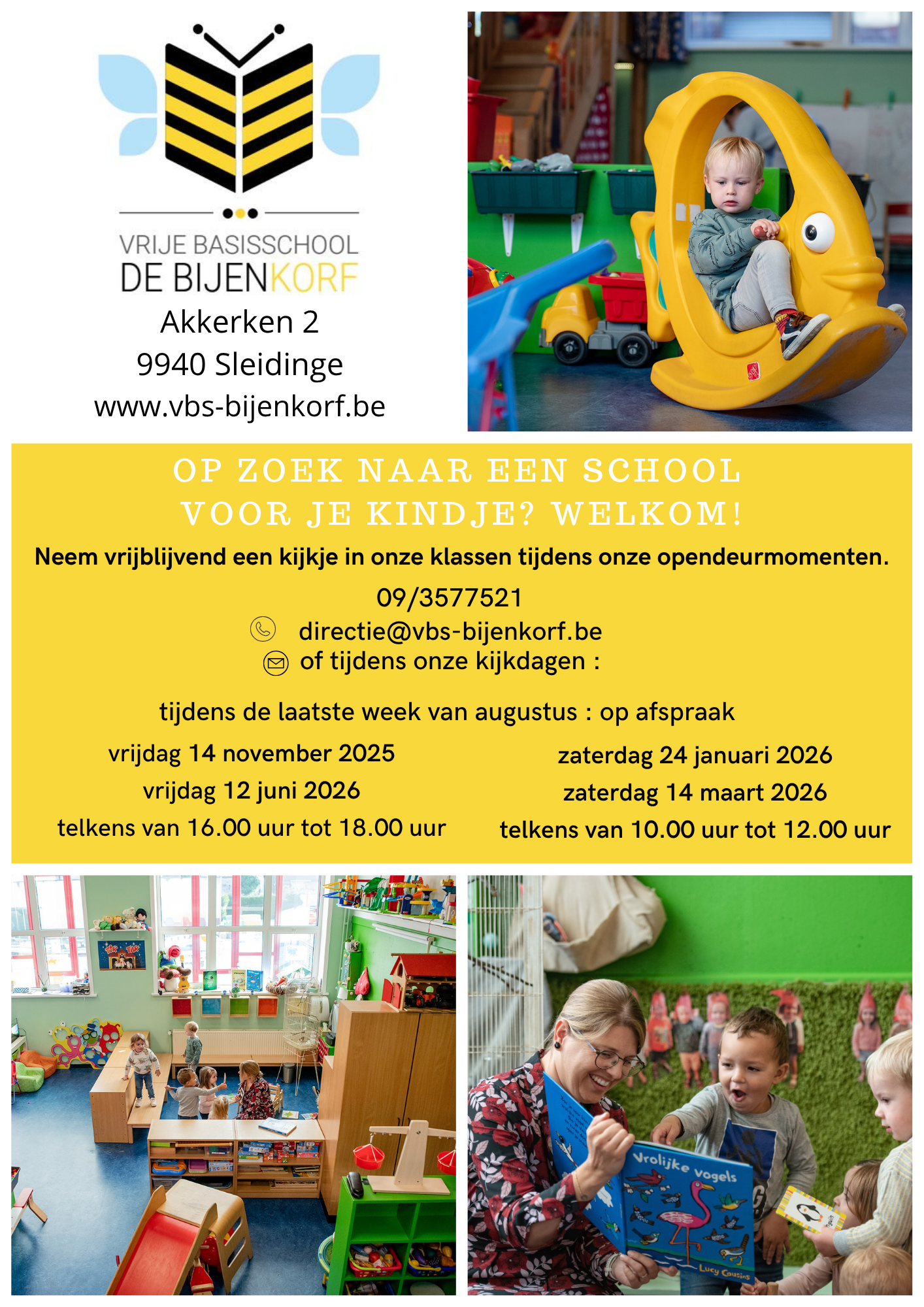 Welkom in VBS De Bijenkorf