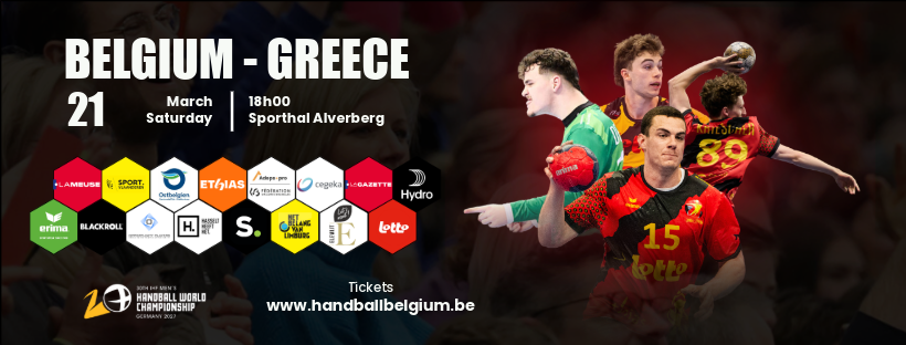 Banner België - Griekenland