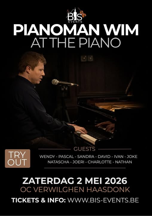 Affiche Pianoman Wim: At The Piano