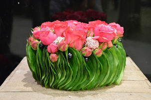 rijgen met appelblad