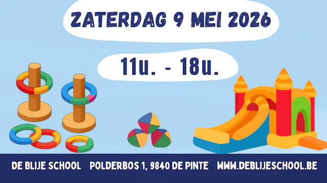 Schoolfeest De Blije School