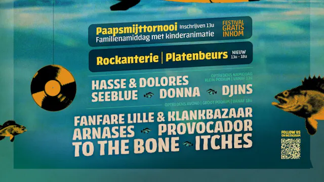 Affiche met bands