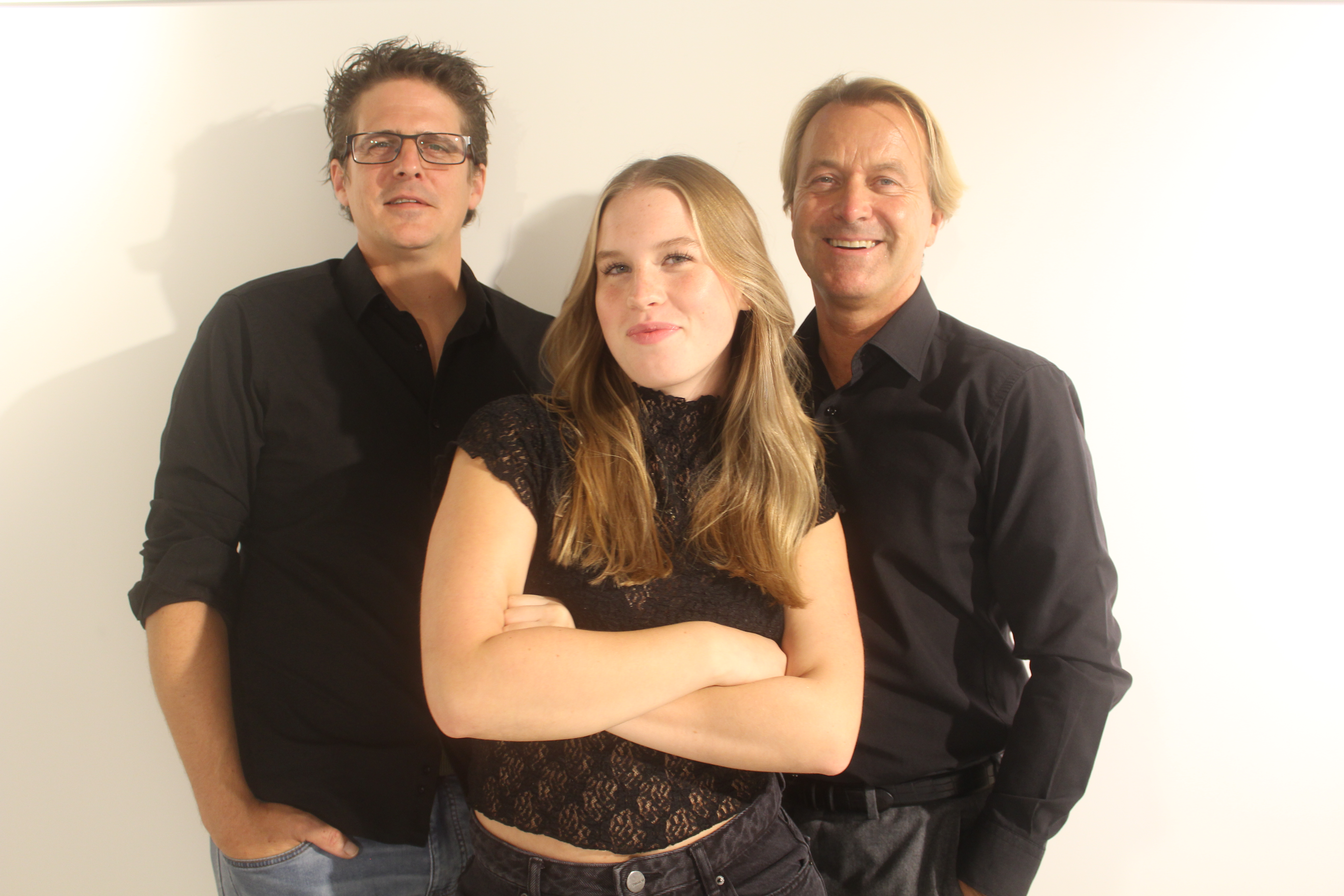 Tim Janssen, Tiany Michiels en Joris Bosman.