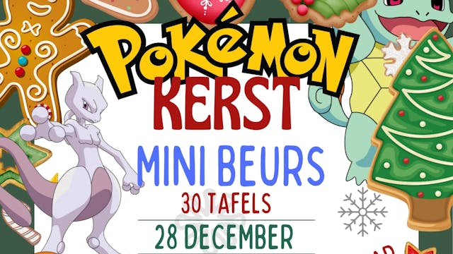Pokomon Kerst Mini Beurs