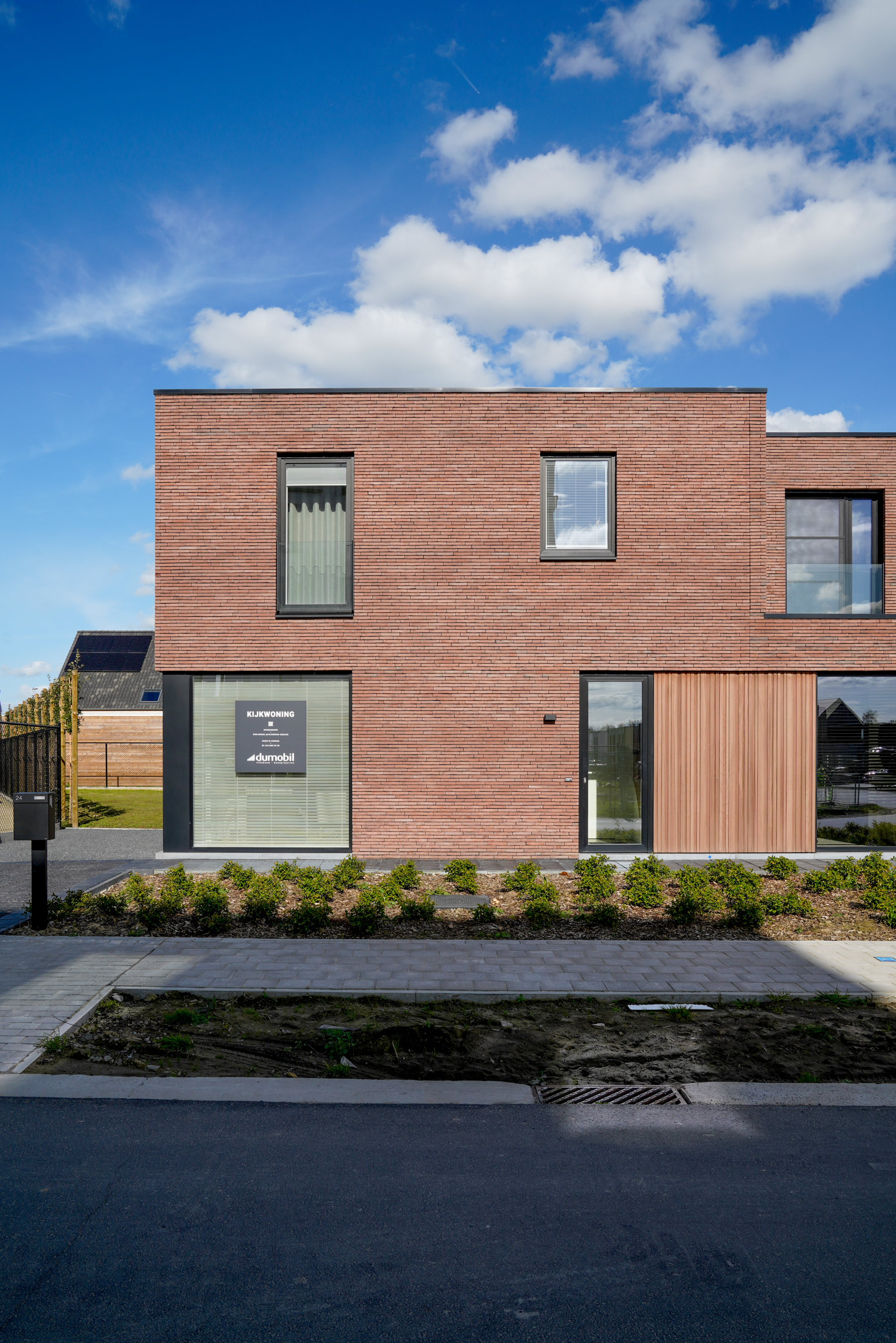 moderne kijkwoning in Hooglede