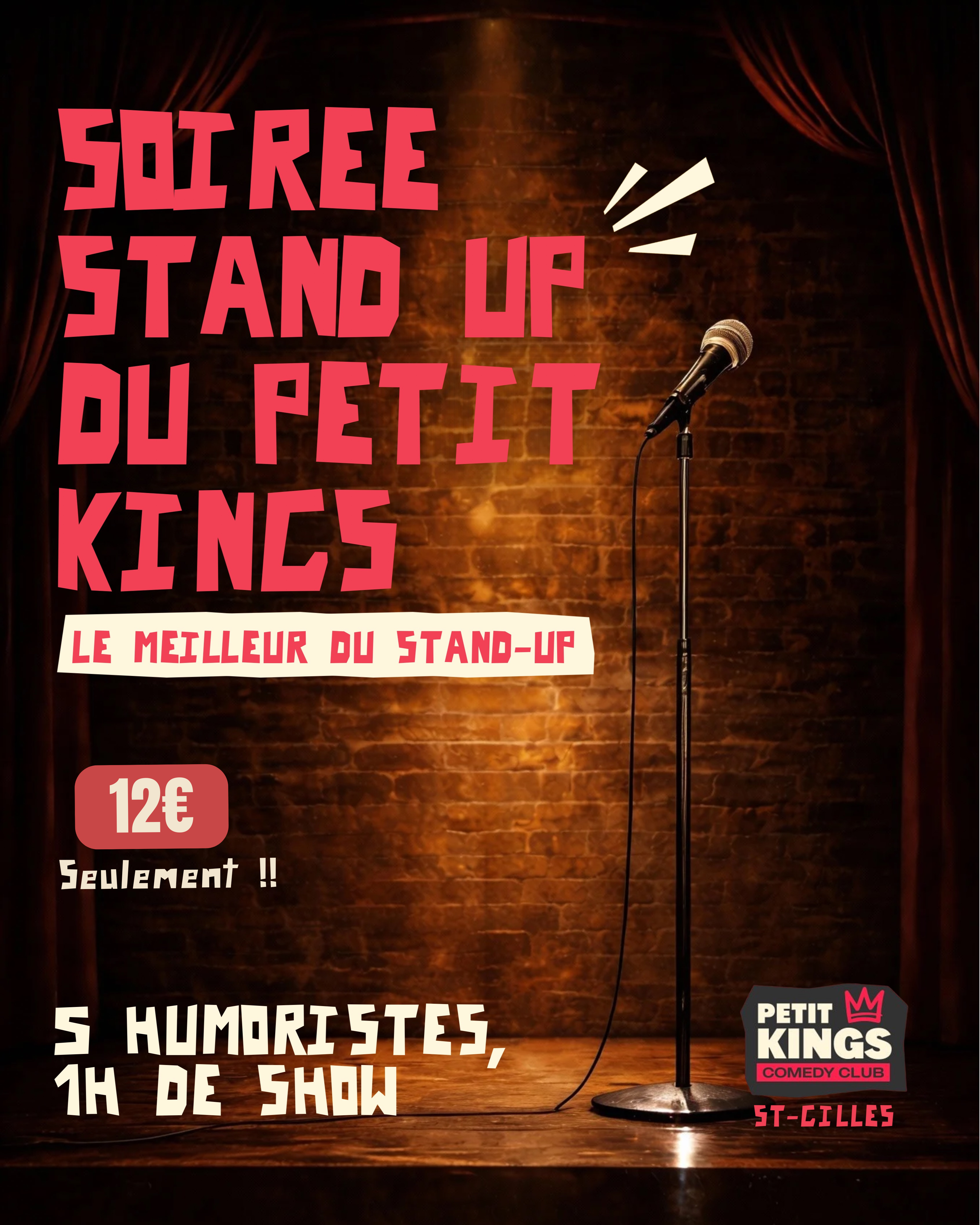 Soirée Stand-up du Petit Kings