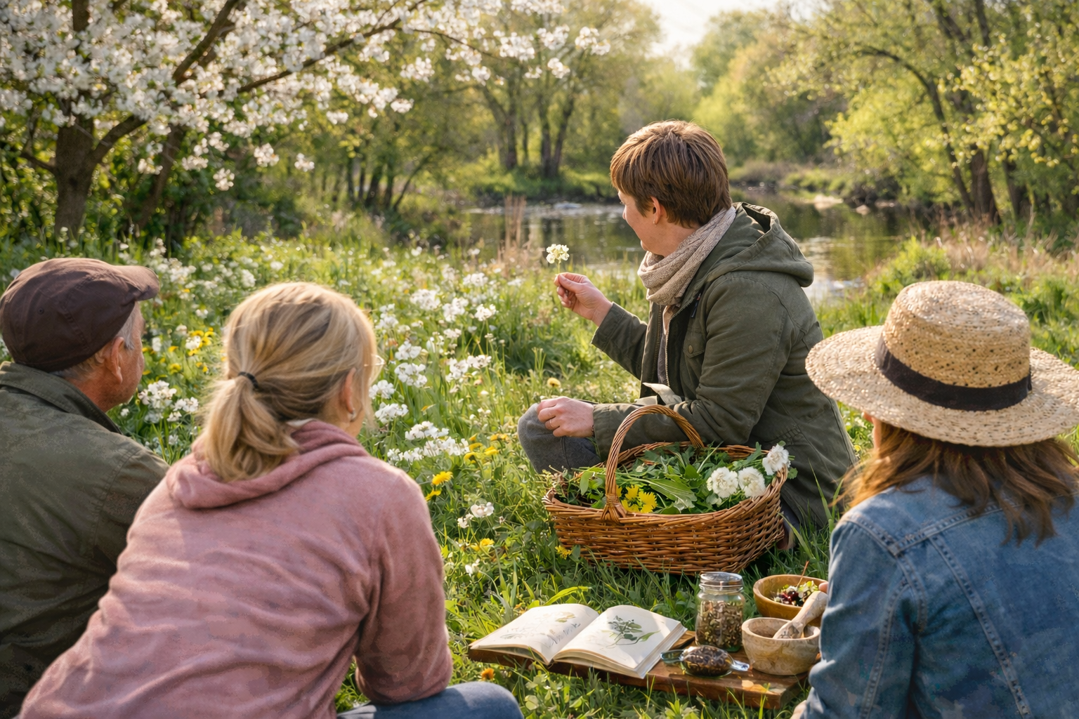 WILDPLUK-WANDELING & WORKSHOP (lente-editie) in Hengelhoef