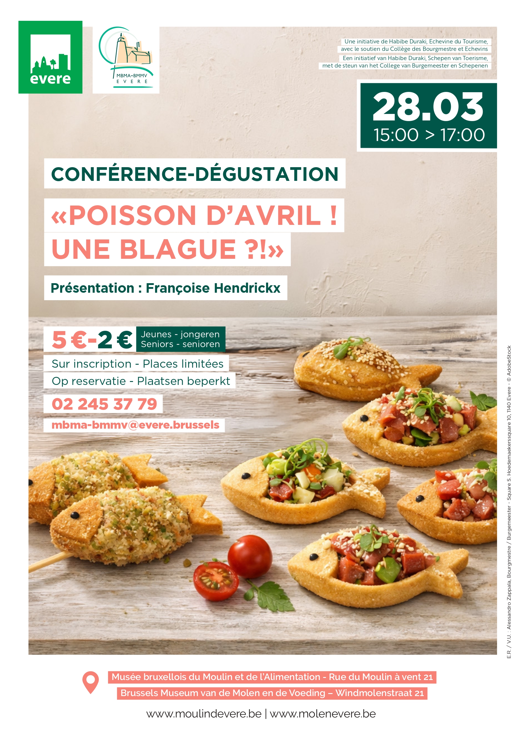 Conférence-dégustation "Poisson d'avril? Une blague?!"