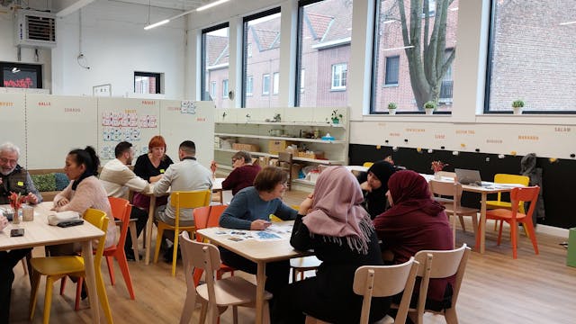 tettertafel in de tetterplek