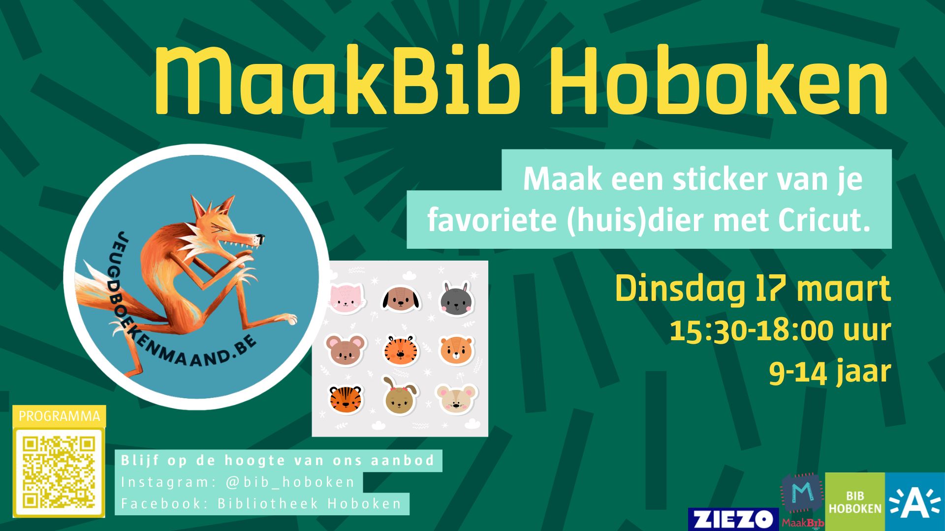 MaakBib Hoboken Sticker
