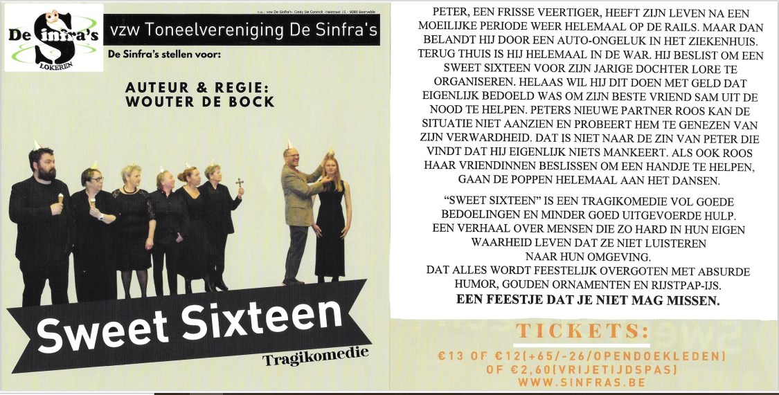 Affiche Sweet sixteen