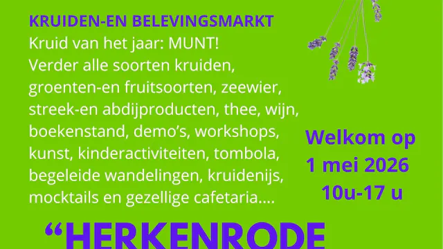 Kruidenmarkt Herkenrode 1.5.2026