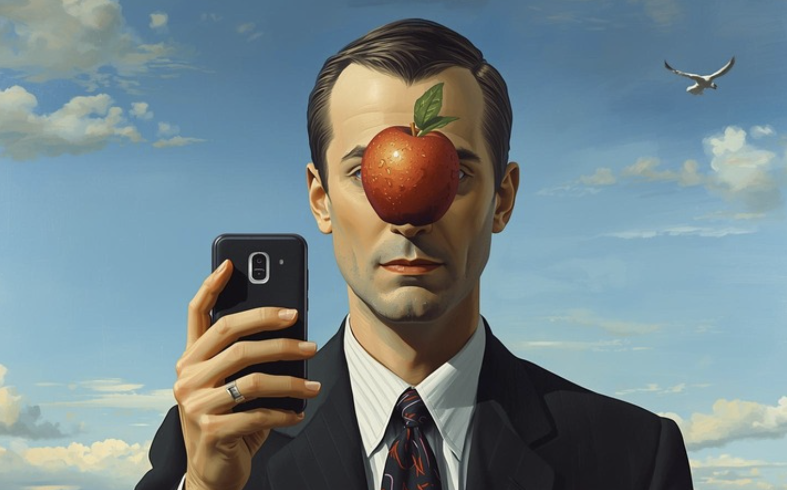 Smartphonefotografie: surrealisme à la Magritte