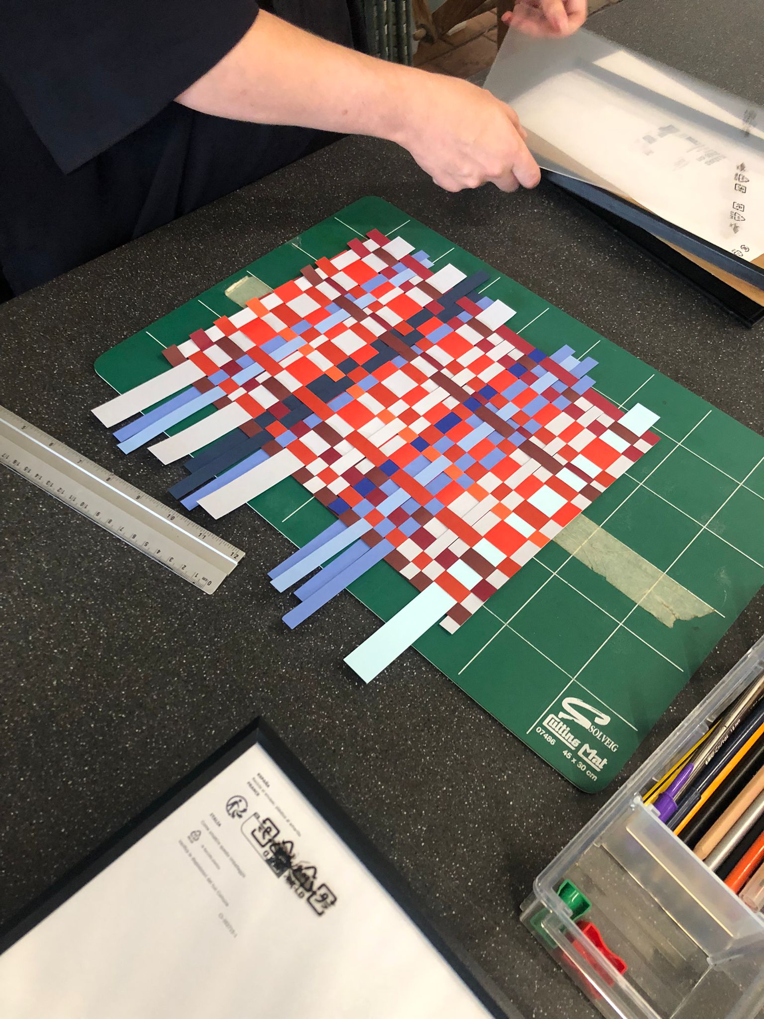 Workshop poster weven