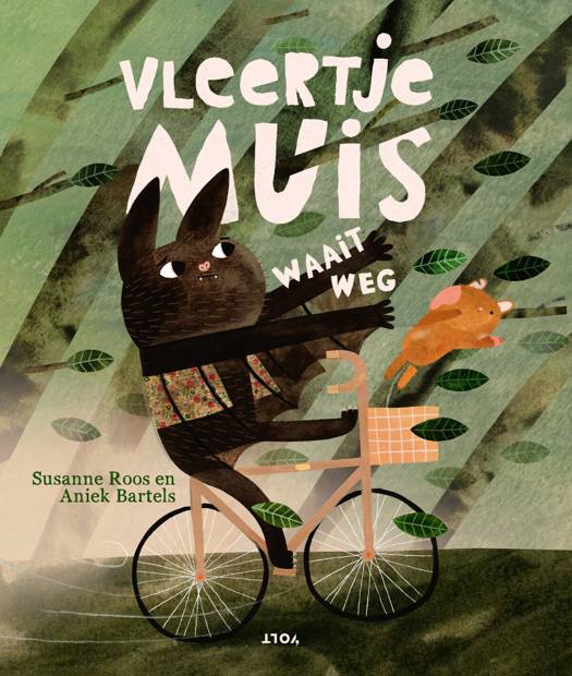 Vleertje muis waait weg