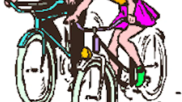 Fietsen in groep is een toffe bedoening !