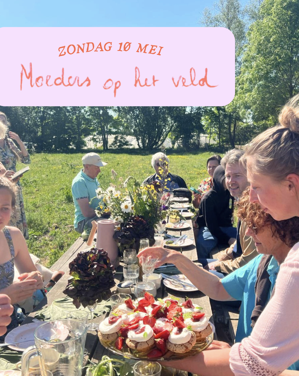 Moederdag op bioboerderij 't schaaphof