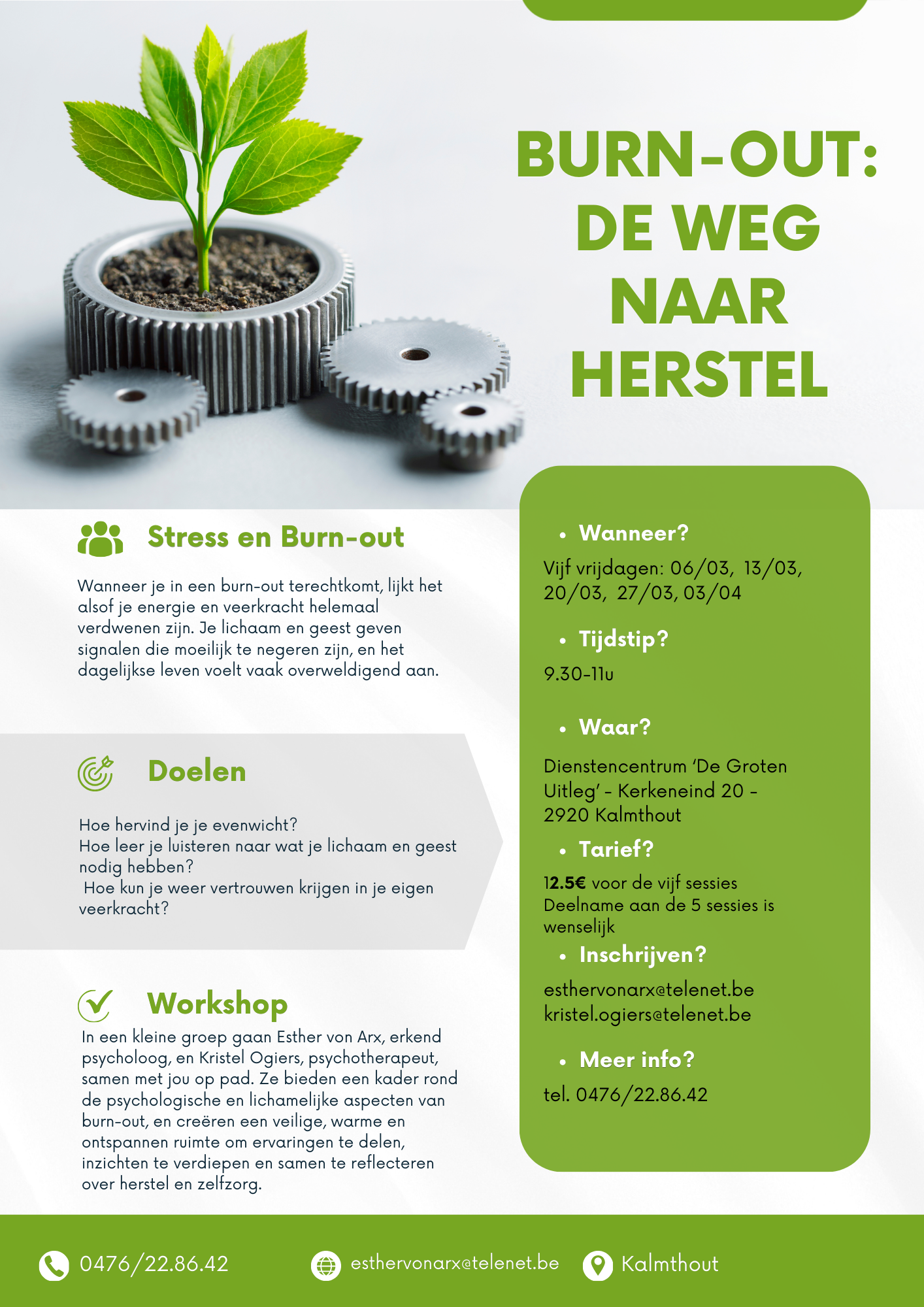 Burn-out de weg naar herstel